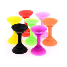 Eco-Friendly Colorful Silicone Rubber Phone Sucker Stand